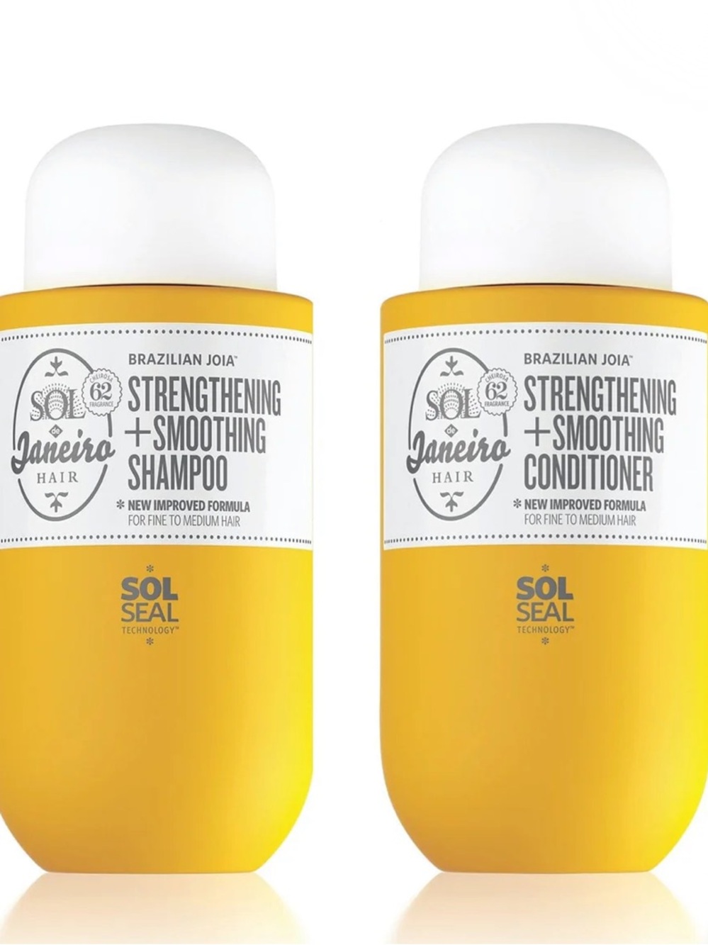 BUNDLE- Sol De Janeiro Shampoo & Conditioner Set

295 ml each 

2 piece set